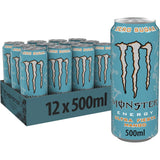 MONSTER ENERGY Bebida Energética, Refresco Energético, Pack 12/24 Latas de 500ml