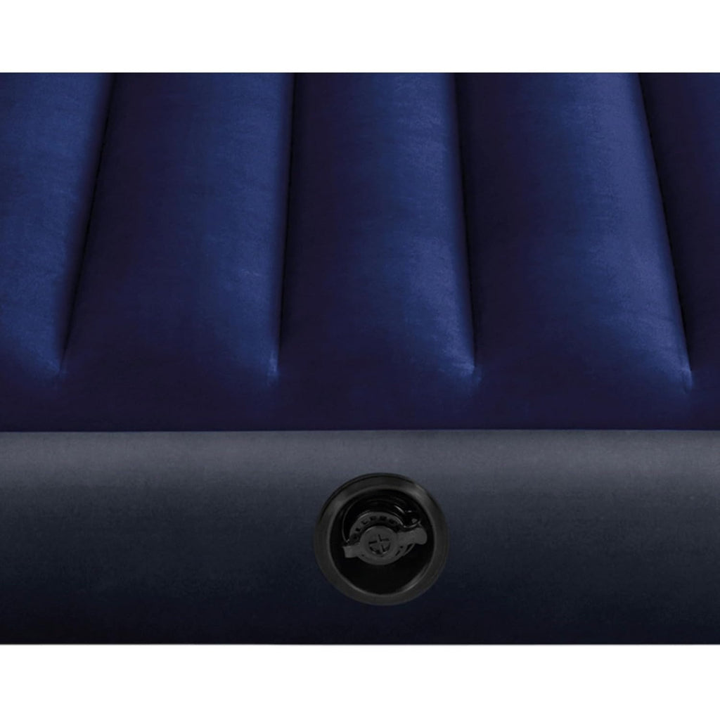 INTEX Colchón Hinchable, Colchon Inflable, Rápido Hinchado, Alta Resistencia con Extra de Firmeza, Comodidad y Durabilidad, Apto para Interior y Exterior, Hecho de Miles de Fibras de Poliéster que no se Estiran ni por el Tiempo ni por el Uso