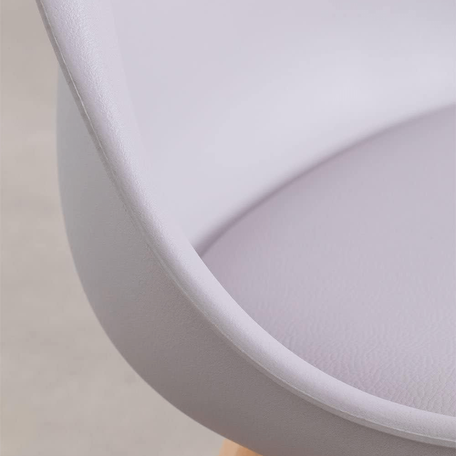 Taburete Alto Cocina con Respaldo, Asiento Blando y Tapizado, Patas Altas Resistentes de Madera de Haya con Reposapiés, Sillas Nórdicas, Ideal para Cocina, Salón, Comedor y Restaurante, 54.5 x 49.5 x 106 cm
