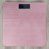 Bascula de Baño Digital con Pantalla LCD, Vidrio Templado de 5 mm, 180 kg de Capacidad, Encendido por Toque, Conversión kg/lb, Funciona con 2 Baterías tamaño AAA (no incluidas)