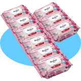 Toallitas Húmedas, Cuidado e Hidratación Profunda, Fibras Ultrasuaves ideales para Piel Sensible, Perfume Fresco, Packs de 3/6/9/12 Unidades, 360/720/1080/1440 Toallitas