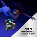 Evax Compresas Mujer Menstruación, Evax Liberty Noche Compresas Con Alas, Se Adapta a tu Cuerpo, Neutraliza el Olor, No Notarás Que Las Llevas, 72 Unidades