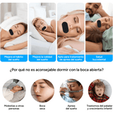 30 Parches Ayuda a Reducir Ronquidos, Promueve la Respiración Nasal, Mejora la Calidad de Sueño, Cómodos y Fáciles de Quitar, Elásticos y Transpirables, Apto para Uso con Vello Facial