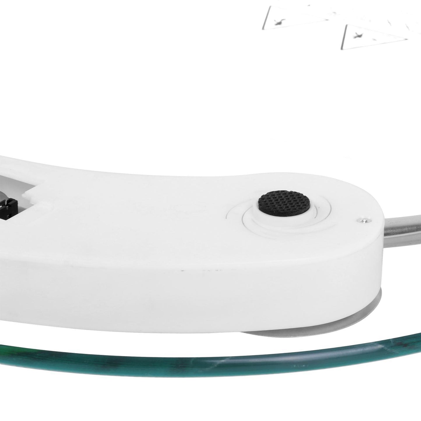 Bascula de Baño de Cristal, 180Kg de Resistencia, Dígitos LCD, Sensor de Alta Precisión, Cristal Resistente de 8mm, Reajuste y Apagado Automático, Indicador de Poca Batería y Exceso de Carga, 34cm