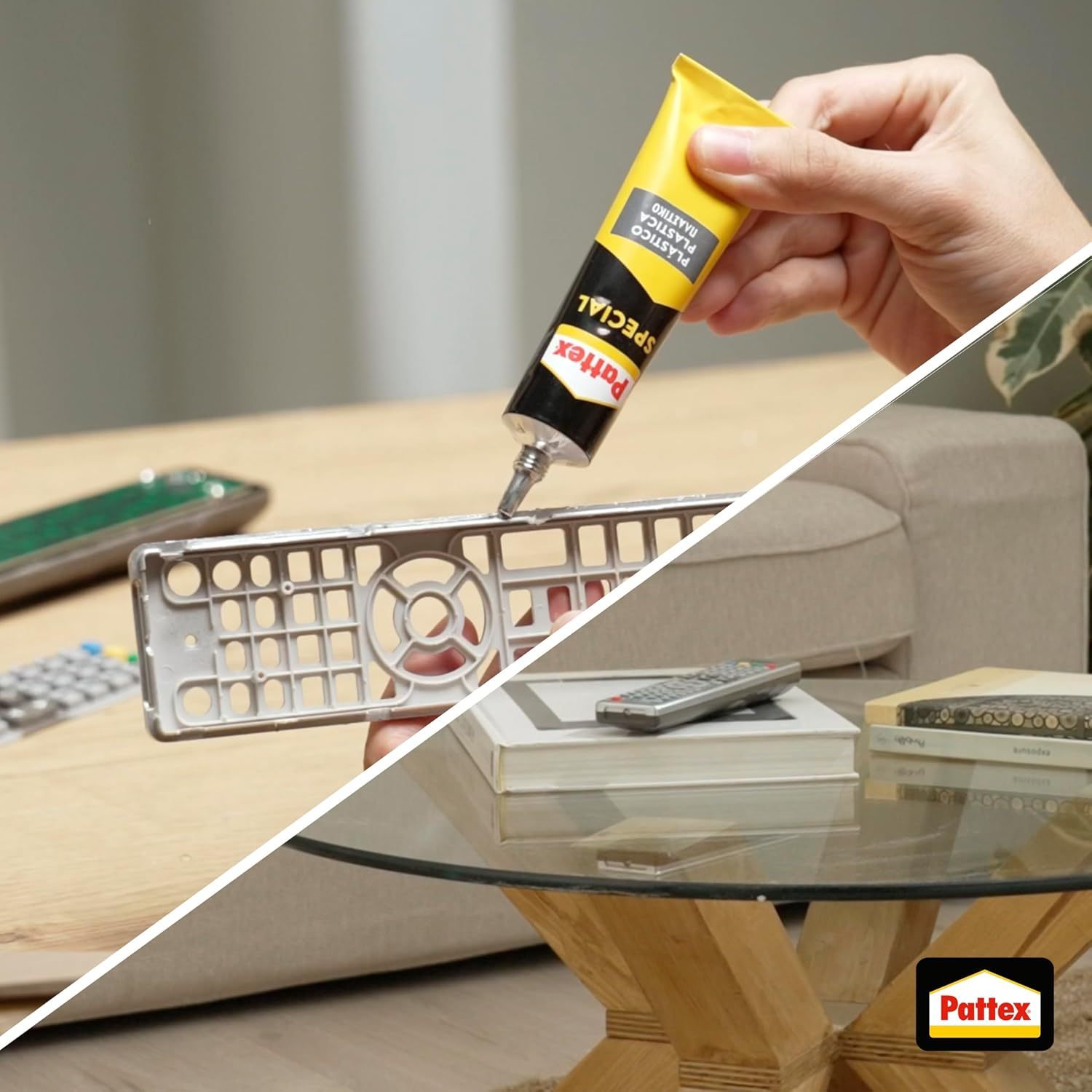 Pattex Special Pegamento Transparente para Plástico, Pegamento de Contacto PVC Rígido y Flexible, Ideal para Reparaciones Multimaterial: Plástico, Cristal, Piedra, Madera y Metal, Fuerte, Flexible y Resistente a Golpes y al Agua, 30g