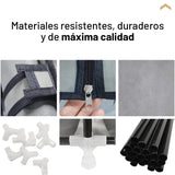 Zapatero Estante de Tela con Cubierta Frontal, Organizador de Zapatos Color Marrón Ideal para Optimizar Espacio
