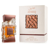 Nusuk Ateeq Extrait de Parfum, Perfume Árabe para Hombre con Aroma Dulce y Especiado, Notas de Miel, Canela, Vainilla y Almizcle, 100 ml