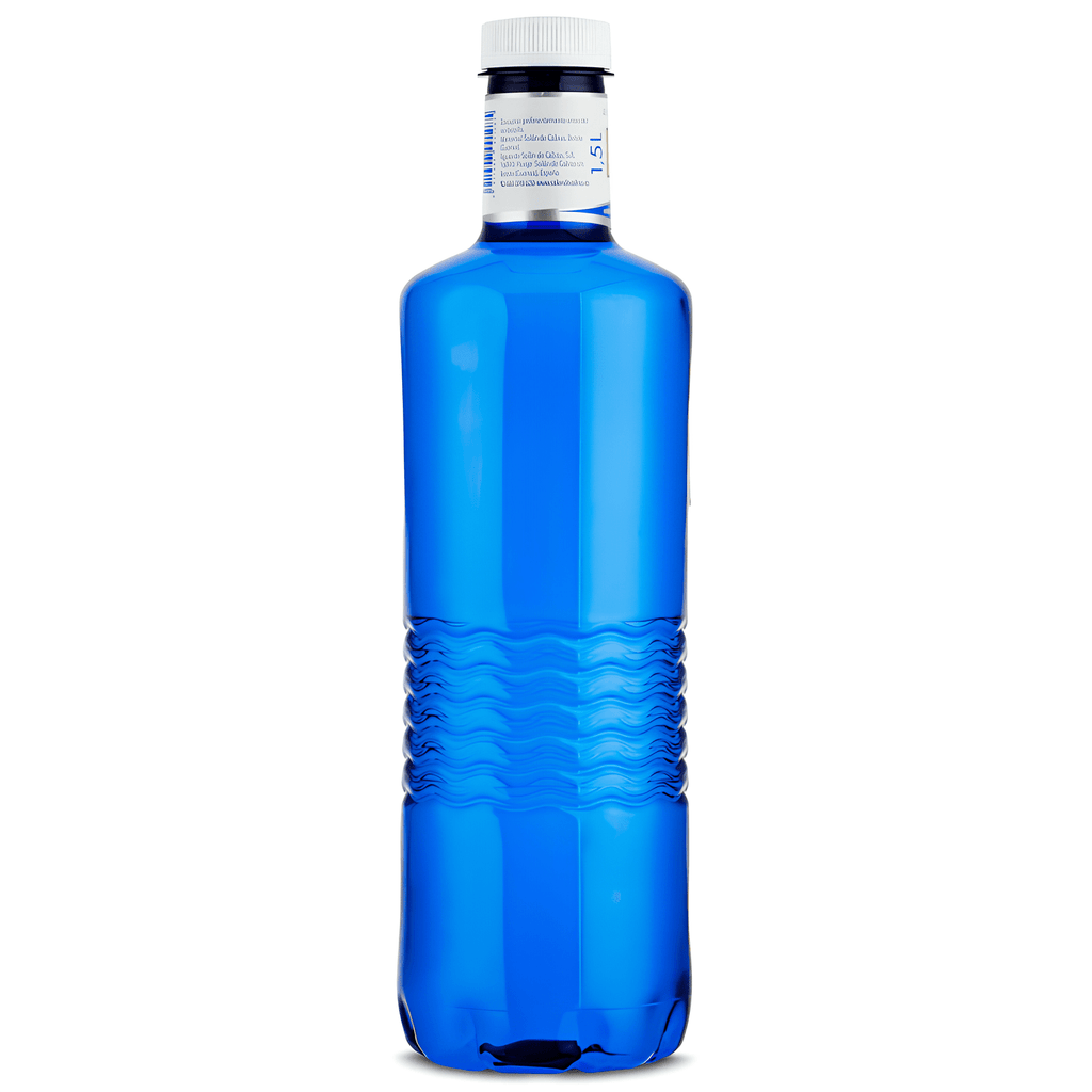 SOLAN DE CABRAS Agua Mineral Natural sin Gas con una destacada Composición Mineral, Máxima Calidad de Agua, Ideal para Hidratarte en Cualquier Situación, 6 Botellas de 1,5L