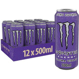 MONSTER ENERGY Bebida Energética, Refresco Energético, Pack 12/24 Latas de 500ml