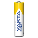 Pilas AA Alcalinas de Alto Rendimiento, VARTA Energy, Larga Duración, Energía Continua, Ideal para Controles Remotos, Juguetes Electrónicos, Linternas, Lámparas, Relojes, Cámaras y Otros Dispositivos de Uso Diario - VARTA