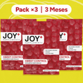 Pack x3 Gominolas para el Control de Glucosa con Vinagre de Manzana, Cromo, Ácido Fólico, Vitaminas B6 y B12, Sabor Manzana, 3 x 60 Gummies, 180 Gummies - Joy+ Supplements