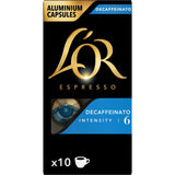 L'Or Espresso Café Cápsulas Descafeinado, Intensidad 6, 10/50 Cápsulas