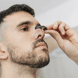 Tiras Nasales Magneticas, 4 Tiras de Diferentes Tallas, 1 Aplicador, 30 Parches, Promueve la Respiración Nasal y Mejora el Ronquido, Ideal para Deportistas