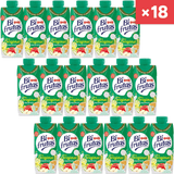 PASCUAL Bifrutas, Bebida Refrescante Sabor Pacífico, Bebida de Leche, Zumo de Manzana, Kiwi, Naranja y Lima, Pack 18 Zumos de 330ml