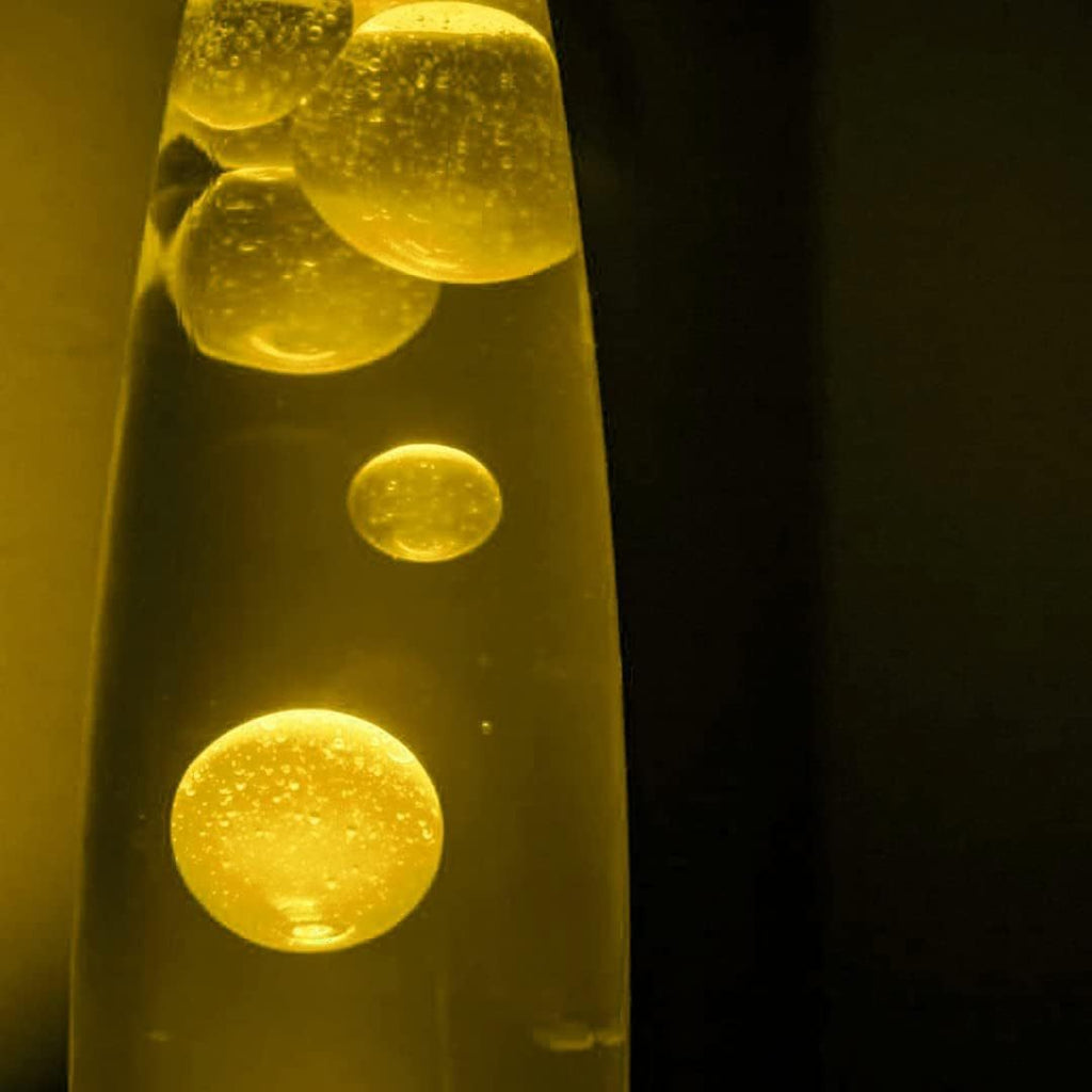 Lámpara de Lava de 40cm de Alto, Luz Decorativa con Líquido en el Interior y Tenue Luz que Genera un Ambiente Único, Especial, Cálido y Relajante, Bombilla de 30W Incluida, Da un toque Especial a tu Casa u Oficina
