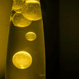 Lámpara de Lava de 40cm de Alto, Luz Decorativa con Líquido en el Interior y Tenue Luz que Genera un Ambiente Único, Especial, Cálido y Relajante, Bombilla de 30W Incluida, Da un toque Especial a tu Casa u Oficina