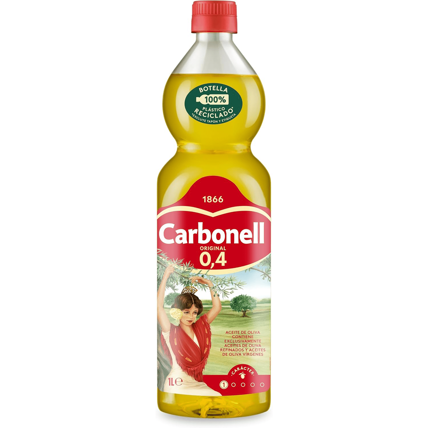 Carbonell Aceite de Oliva Virgen, para Uso Caliente como Guisos, Frituras y Horneados, 1L
