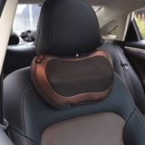 Almohada Masaje con 8 Cabezales de Masaje con Rotación Bidireccional, 3 Velocidades Ajustables, Función de Calor Suave, Ideal para Casa o Viajes, Perfecto para Cuello, Espalda, Piernas y Brazos, Diseño Ergonómico, Materiales Duraderos