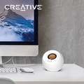 CREATIVE Set de Altavoces Ordenador 2.0, para Ordenador Portatil y Oficina, Alámbrico 3,5 mm, 4,4 W, 100 - 17000 Hz, Creative Labs Pebble