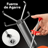 Desatascador Tuberías y Desagües, Elimina los Desagües Obstruidos al Instante, Dispositivo de Dragado de Alcantarillado, Utilizado para la Limpieza de Baños, Cocina, Fregaderos, Bañeras y Tuberías de Dragado, Desagües