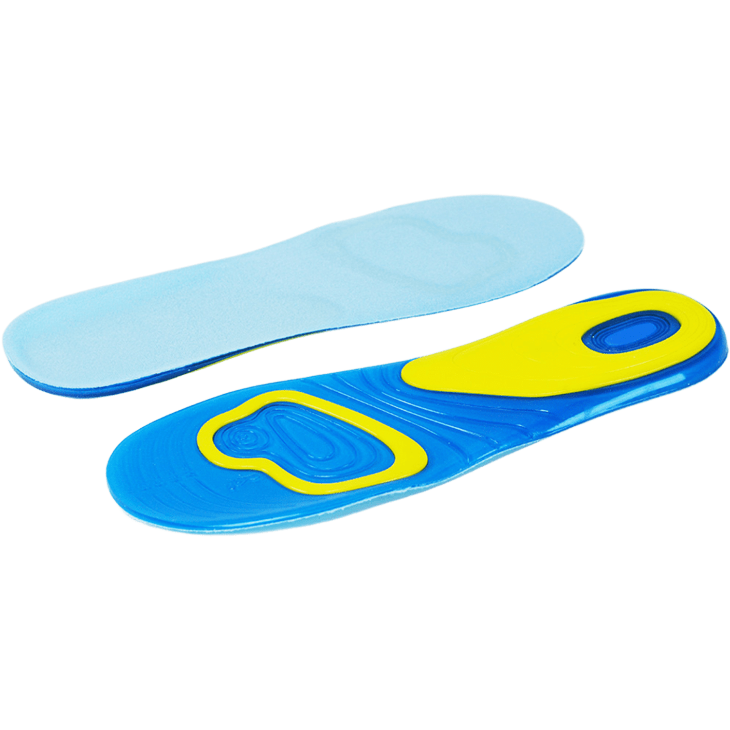 Plantillas de Gel de Silicona para el Soporte de Pie, Plantillas ideales para Caminar, Trabajar o Hacer Deporte, Ideal para Todo Tipo de Calzado, Almohadillas Amortiguadoras, Alta Elasticidad, 2 Plantillas