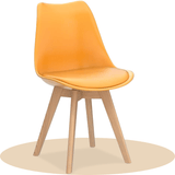 1/2/4/6 Unidad Sillas para Comedor, Sillas para Cocina con Asiento Blando, Tapizado y Patas Resistentes de Madera de Haya, Sillas Nórdicas