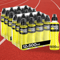 Powerade Bebida Isotonica, Bebida Deportiva Refrescante y Sin Gluten, Con Vitaminas B6 y Electrolitos a Base de Hidratos de Carbono, Ideal para Entrenamientos y Deporte, Pack 12/24, 500ml