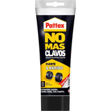 Pattex No Más Clavos Original, Pegamento de Montaje Resistente, Pegamento Extrafuerte para Madera, Metal y más, Adhesivo Blanco Instantáneo, 100g