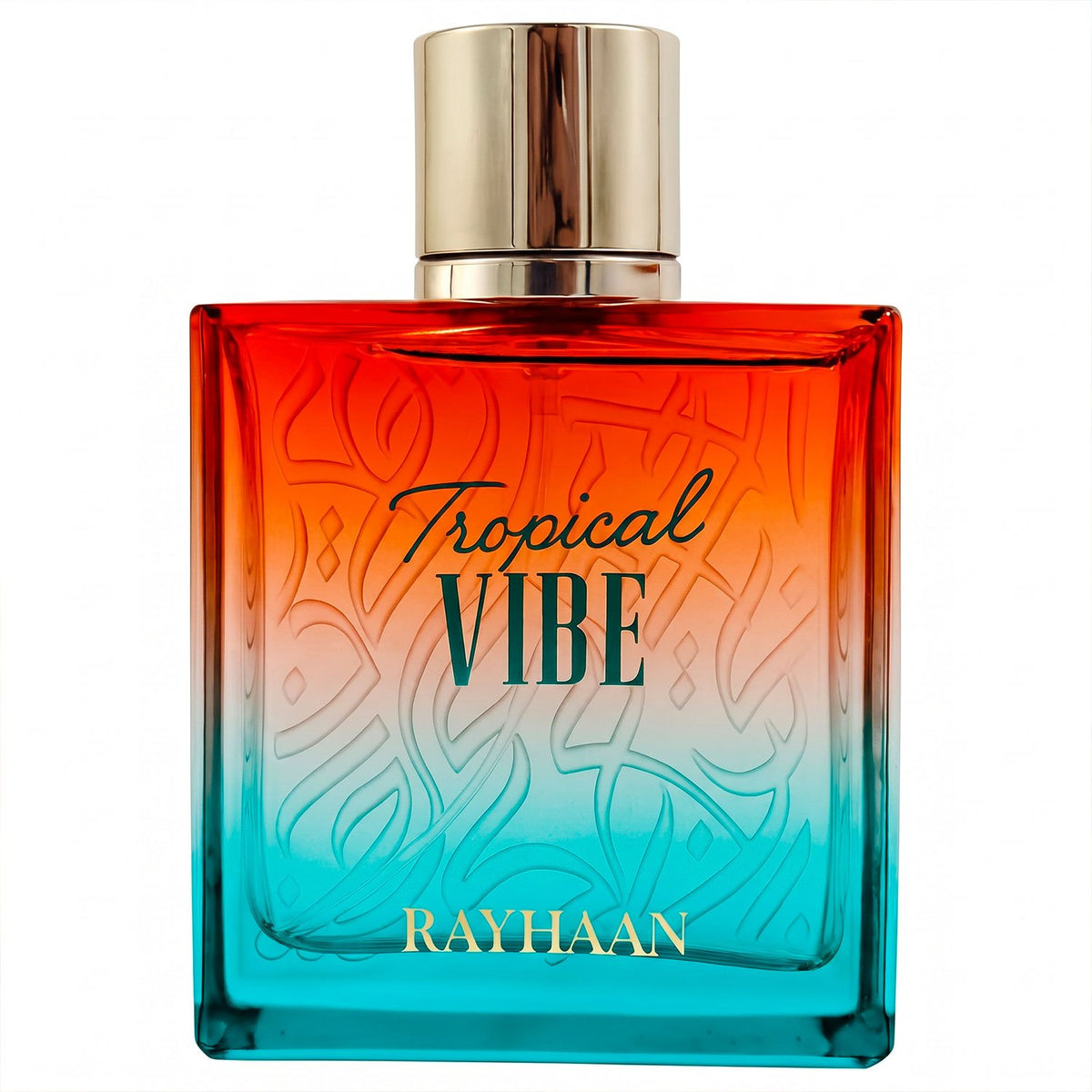 Rayhaan Tropical Vibe Eau de Parfum Unisex, Perfume Árabe de Aroma Tropical y Frutal con Notas de Mango, Piña, Coco y Ámbar, 100 ml