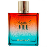 Rayhaan Tropical Vibe Eau de Parfum Unisex, Perfume Árabe de Aroma Tropical y Frutal con Notas de Mango, Piña, Coco y Ámbar, 100 ml