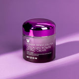 Mizon Collagen Power Lifting Cream, Crema Facial con Colágeno para Hidratación, Firmeza y Elasticidad de la Piel, Textura Ligera, 75 ml