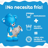 NESTLÉ Yogolino Plátano, Yogur Infantil a partir de los 8 Meses, Sin Gluten, 4 Tarrinas de 100g por Paquete