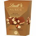Lindt Nuxor Bombones de Chocolate con Leche y Avellanas, Chocolate Lindt, Chocolate con Frutos Secos, Cremoso, Crujiente, Bombones para Regalar, 150 g