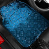 Alfombrillas Coche Antideslizantes, Set 4 Alfombrillas Universales para Coche, Hechas de PVC Duradero y Resistente, Instalación Fácil y Protección Completa para el Interior del Vehículo, Fácil de Limpiar