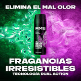 Axe Desodorante Spray Excite Spray, Aroma a Madera y Caramelo, Olor Irresistible durante 48 horas, 150ml por Spray