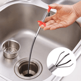 Desatascador Tuberías y Desagües, Elimina los Desagües Obstruidos al Instante, Dispositivo de Dragado de Alcantarillado, Utilizado para la Limpieza de Baños, Cocina, Fregaderos, Bañeras y Tuberías de Dragado, Desagües