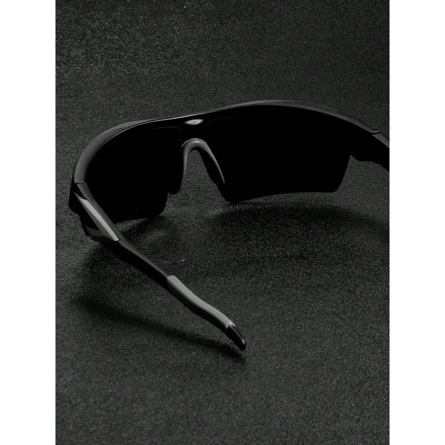 Pack 2 Gafas Ciclismo, Gafas de Sol Deportivas Unisex con Media Montura, Gafas De Sol Polarizados con Máxima Claridad y Protección UV, Minimiza el Deslumbramiento, Resalta los Colores y Brinda a tus Ojos Protección UV, Ideales para Deporte, Conducir