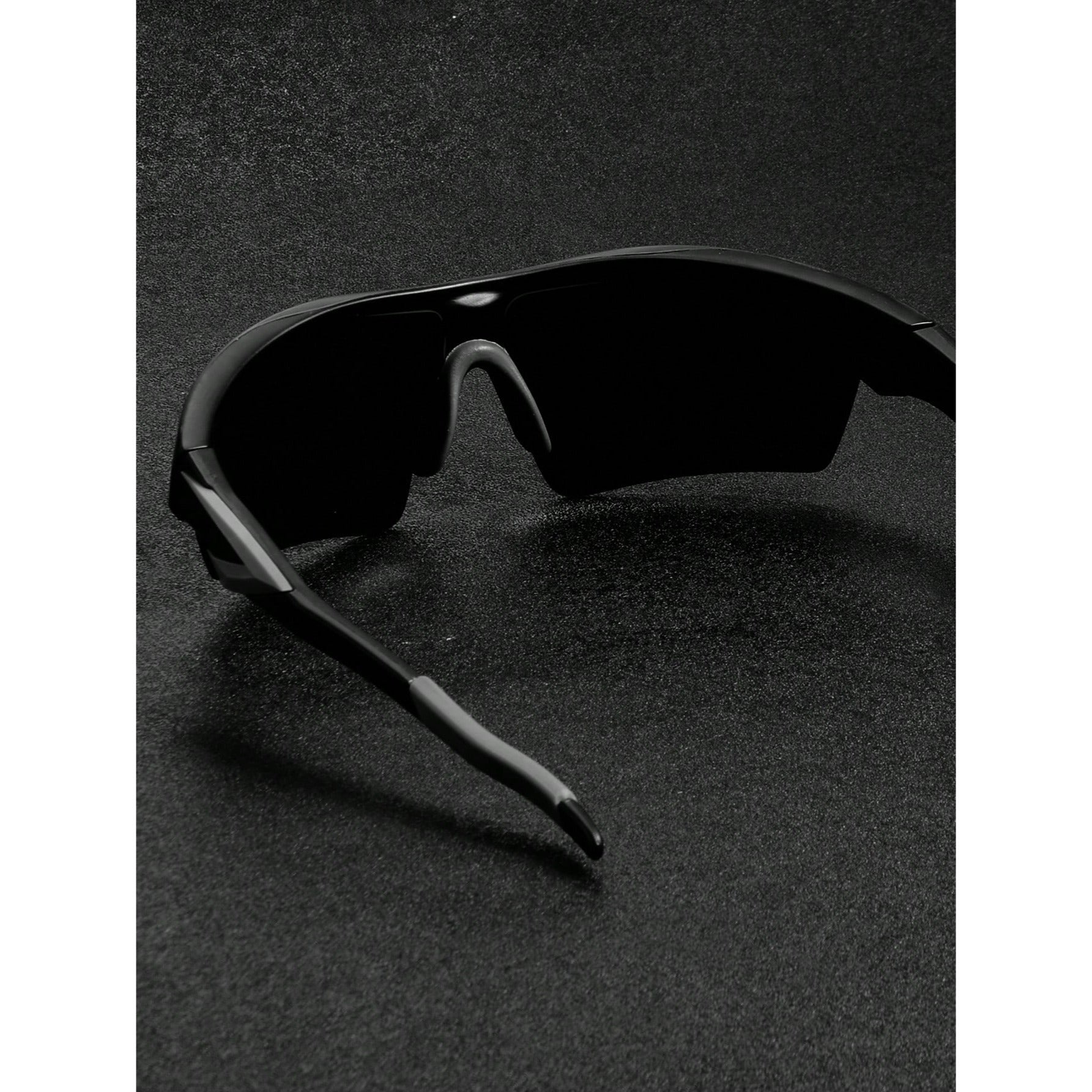 Pack 2 Gafas Ciclismo, Gafas de Sol Deportivas Unisex con Media Montura, Gafas De Sol Polarizados con Máxima Claridad y Protección UV, Minimiza el Deslumbramiento, Resalta los Colores y Brinda a tus Ojos Protección UV, Ideales para Deporte, Conducir
