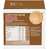NESCAFÉ Dolce Gusto Café con Leche Descafeinado, 90 Cápsulas de Café, Intensidad 7, Para Cafeteras Dolce Gusto, 90 Cápsulas