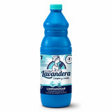La Antigua Lavandera Lejía con Detergente, Limpiador para Suelos y Superficies del Hogar, Limpieza Potente y Multiusos, 1.5 L