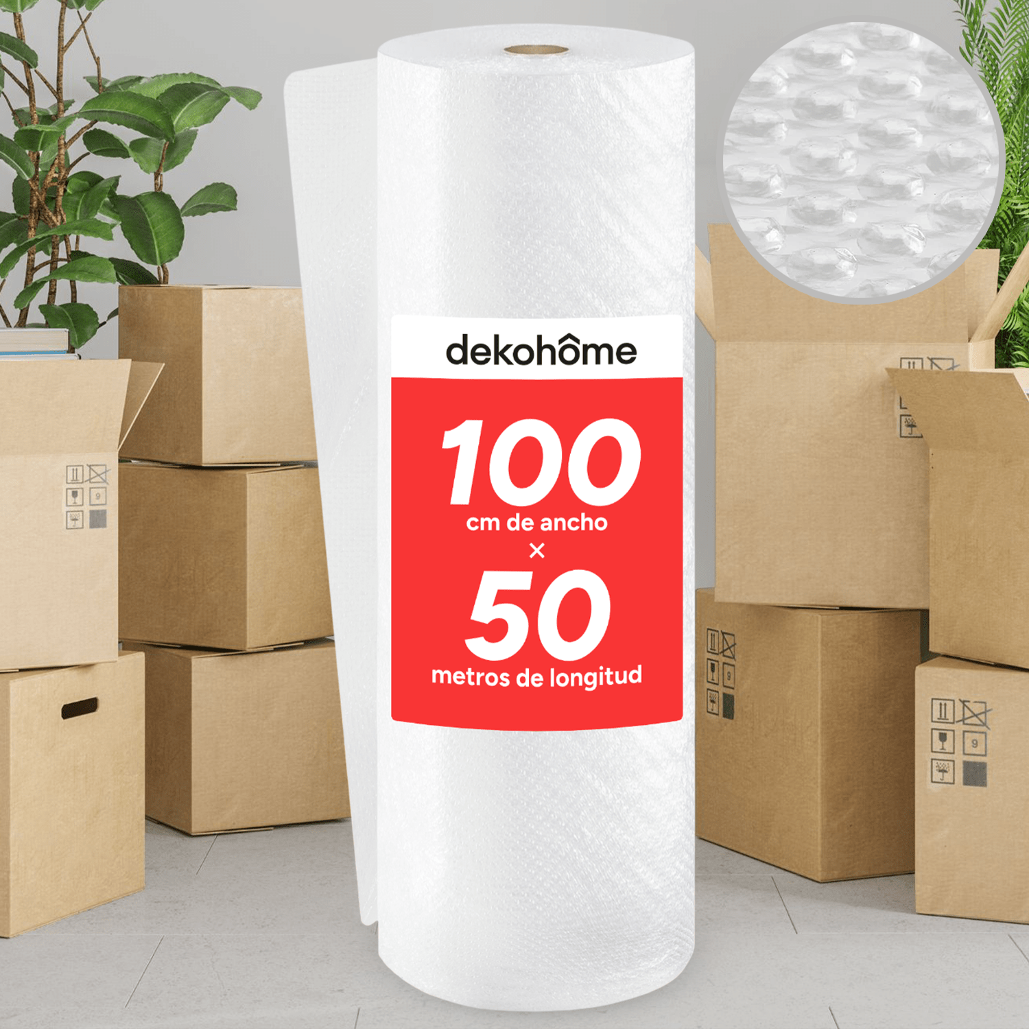 Burbuja Embalaje Resistente y Excelente para Mudanzas y Envíos