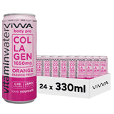 VIWA VitaminWater & Tea, Bebidas Refrescantes con Vitaminas y Minerales, 330ml, Pack de 24