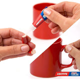 Loctite Super Glue-3 Original, Pegamento Universal con Triple Resistencia, Adhesivo Transparente, Pegamento Instantáneo Líquido, Fuerza Instantánea, Ideal para Cualquier Material, 2 x 2 g