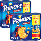 Principe Galleta con Relleno De Chocolate, 6 Paquetes de 300 g