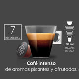 Nescafé Dolce Gusto, Café Espresso Intenso, Intensidad 7, Especiado y Con Cuerpo, 16/48/96 Cápsulas
