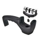Afilador de Cuchillos Resistente con Base Antideslizante y Muelas Extraíbles, Hasta 3 Ranuras de Diferentes Composiciones, Afila en Pocos Segundos y Sin Esfuerzo, Hecho en Acero, Tungsteno, Cerámica y Polipropileno