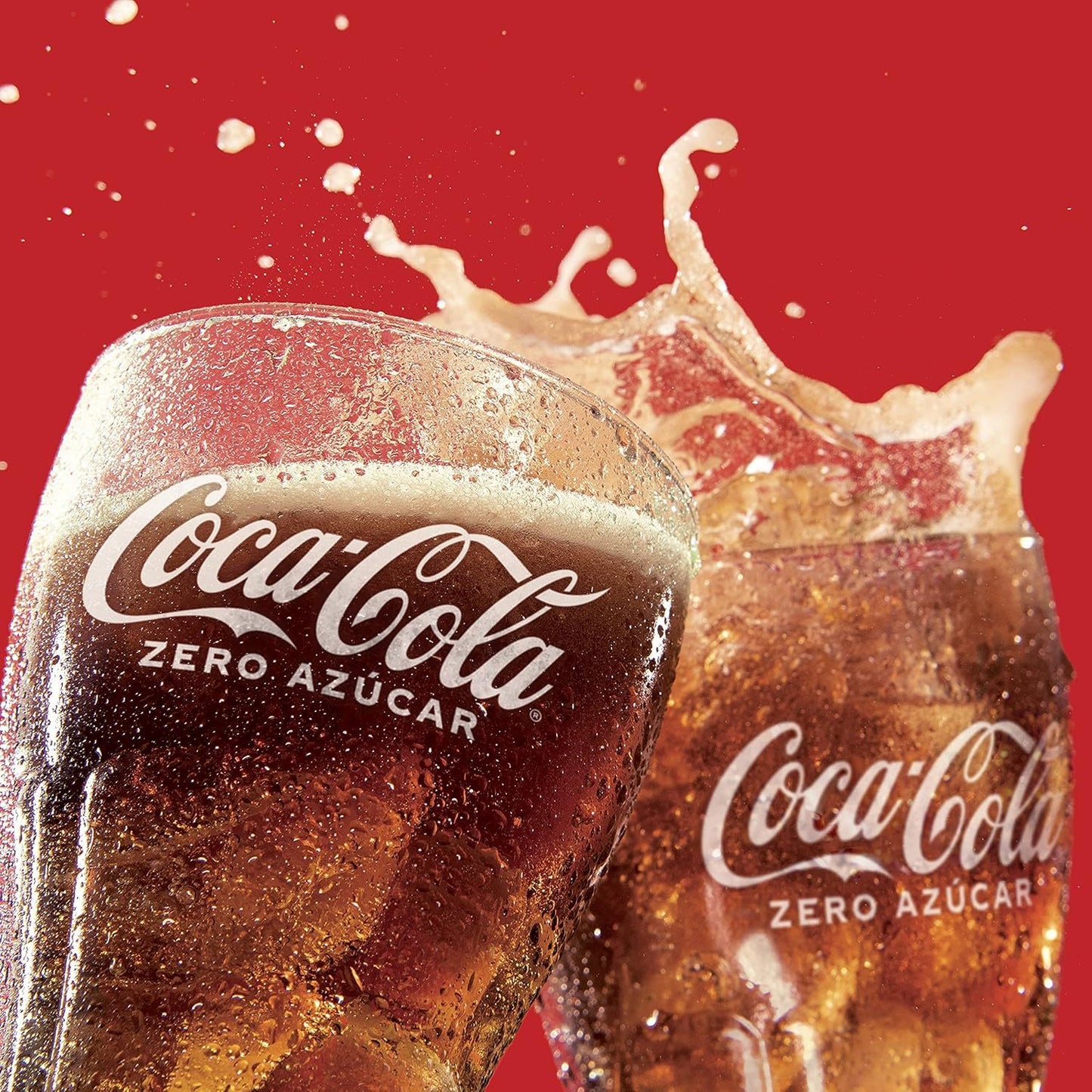 Coca-Cola Zero Azúcar, Refresco de Cola sin Azúcar, sin Calorías, Pack de 12 Latas de 330ml