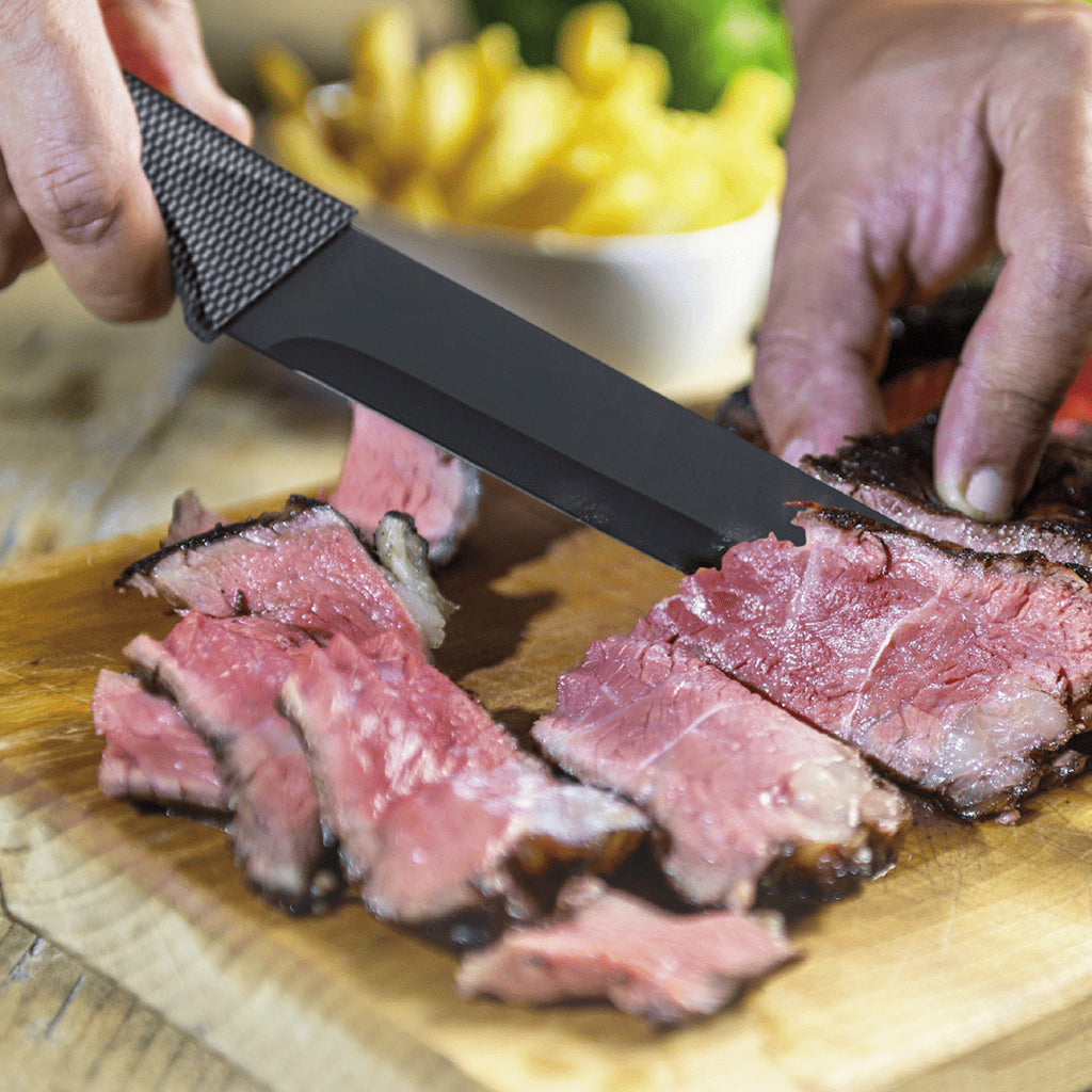 Juego de 6 Cuchillos de Cocina Profesionales, Cuchillos de Acero Inoxidable con Revestimiento y Filo de Alta Precisión, Excelente Durabilidad, Mango Ergonómico, Fácil de Limpiar, Ideal como Regalo, Incluye 5 Cuchillos y 1 Pelador