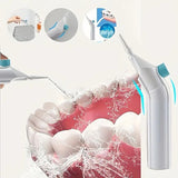 Irrigador Dental Portátil, Boquilla Interdental, Irrigador Oral, Tamaño Compacto ideal para Viajes, Herramienta de Higiene Dental de Limpieza Profunda