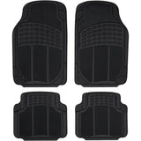 Alfombrillas Coche Antideslizantes, Set 4 Alfombrillas Universales para Coche, Hechas de PVC Duradero y Resistente, Instalación Fácil y Protección Completa para el Interior del Vehículo, Fácil de Limpiar